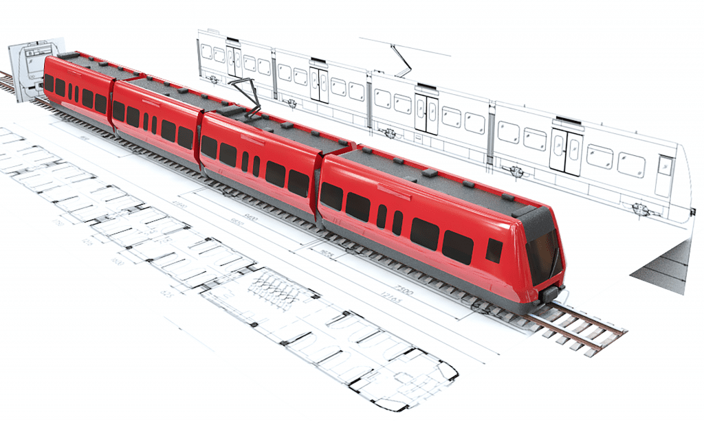 S-tog DSB København 3D model